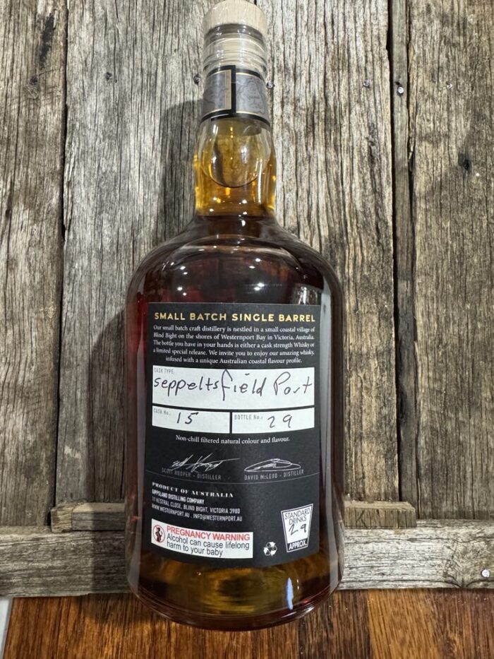 Five-Year Seppeltsfield Port Cask Single Malt